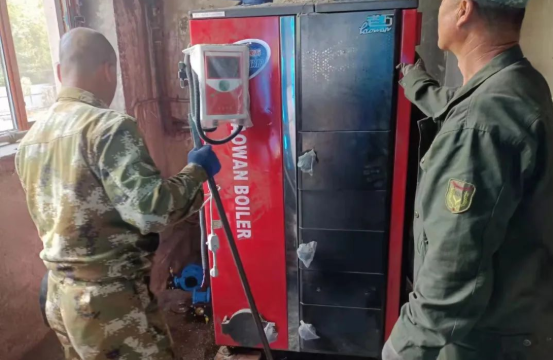 老万集团生产的老万智能数控清洁燃煤锅炉