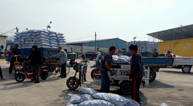 河北省保定市满城区冬季农村洁净型煤配送正式拉开帷幕